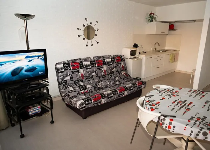 Moderne Met Zeezicht Naast Casino Daire Blankenberge